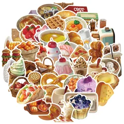 10/30/50pcs Ins Style Kawaii Food graffiti sticker For Suitcase Skateboard Laptop Luggage Phone Styling DIY Decal Pegatina