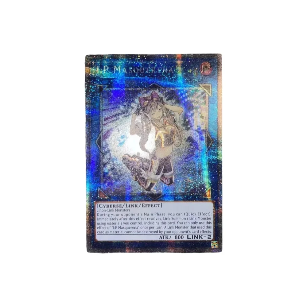 

Yu-Gi-Oh! PSER CHIM-EN049 I:P Masquerena Anime Game Card - Non-Original Collectible Toy, Perfect Gift for Cartoon Game Fans