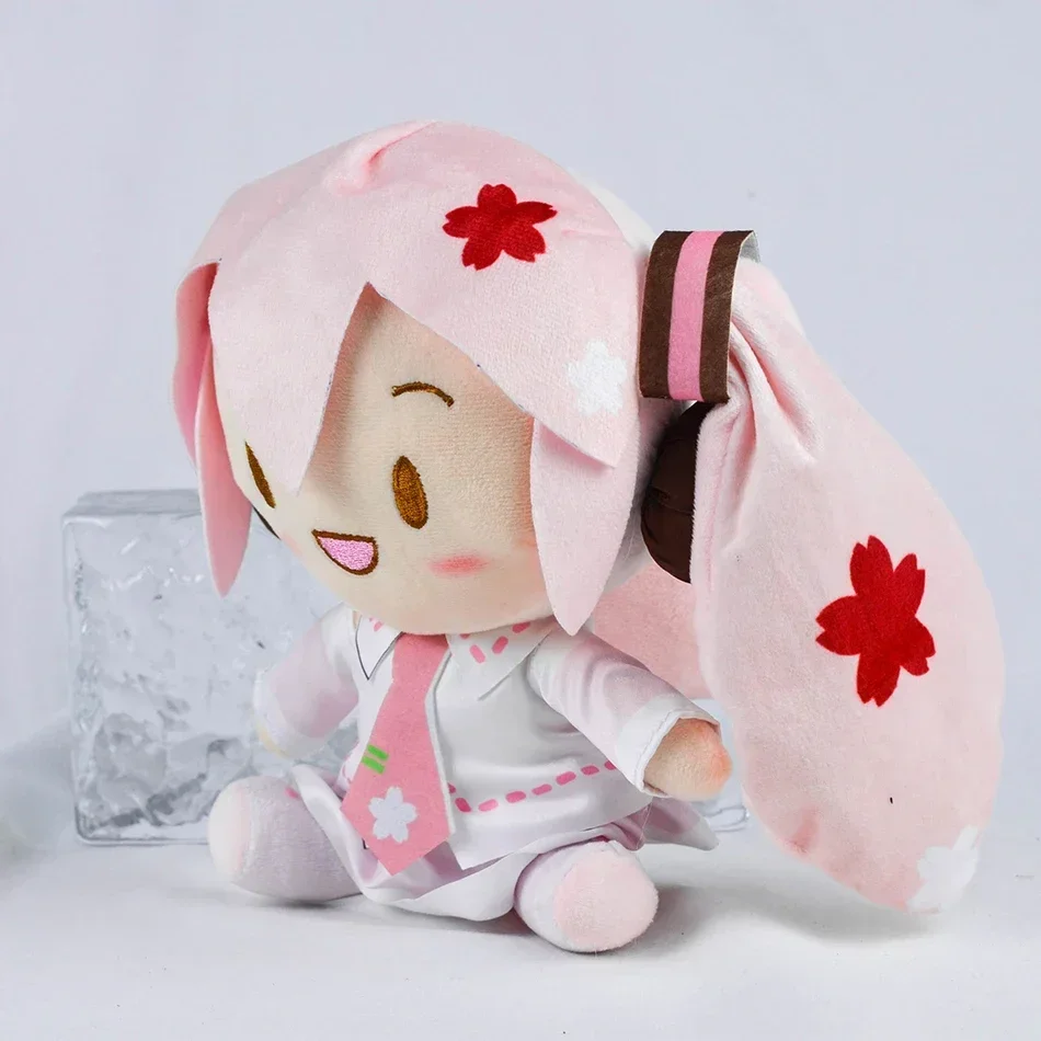 @ @ كارتون 20 سنتيمتر هاتسون ميكو أفخم دمية لعبة أنيمي ساكورا ميكو الثلوج ميكو شخصية Kawaii الجلوس الموقف فوفو الاطفال هدية الكريسماس #5