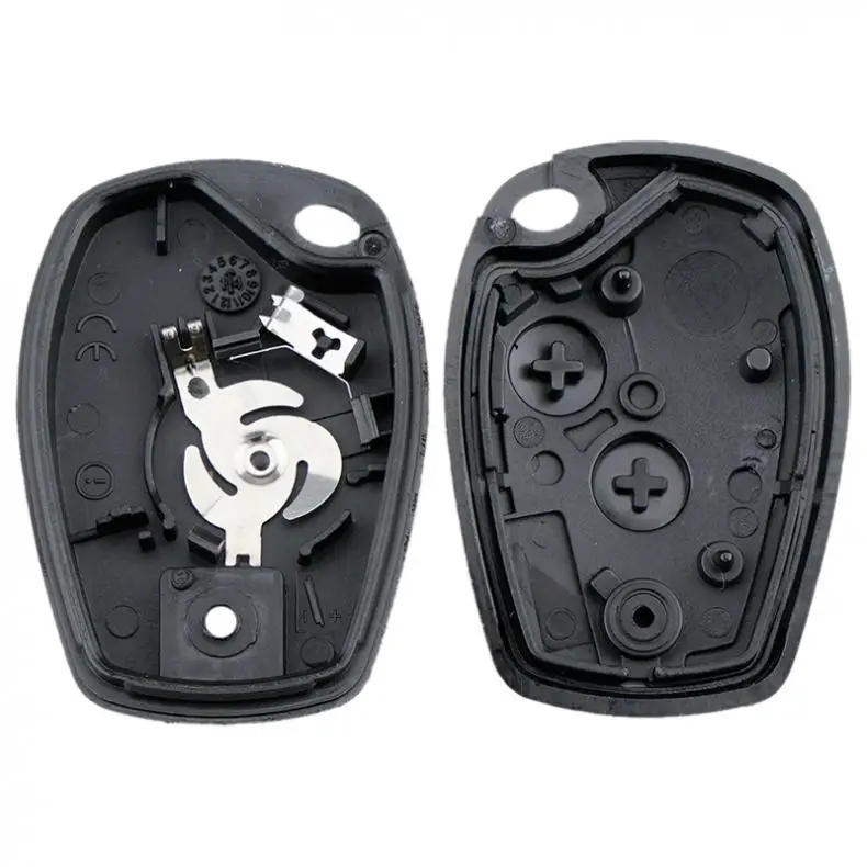 เคสกุญแจรีโมทรถยนต์ 2 ปุ่ม สำหรับ Twingo Kangoo Renault Clio 3 Dacia พร้อมใบมีด VA2