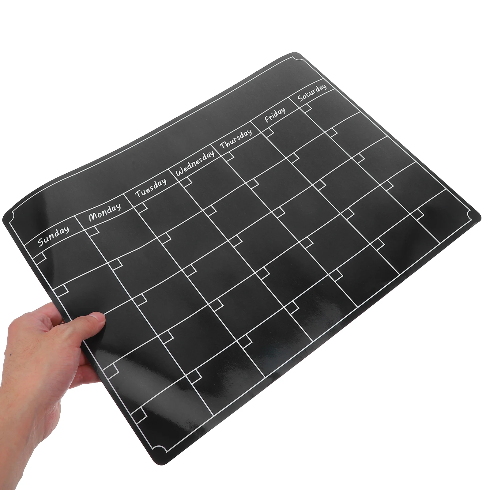 

Blank Magnetic Whiteboard Erasable Refrigerator Planner Dry Erase Board Schedule Message Board for Fridge Whiteboard Plan