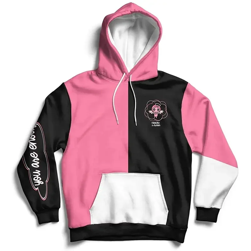 

Новое поступление 2022, Niki Nihachu Merch NIHACHU, необходимая одежда с капюшоном и цветными блоками