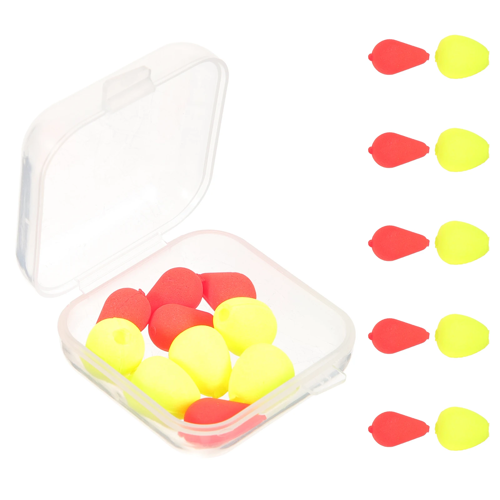 

10pcs Fishing Floats Coarse Bright Special Shape High Sensitivity Buoyancy Tools Decorations Home Parties Accessories