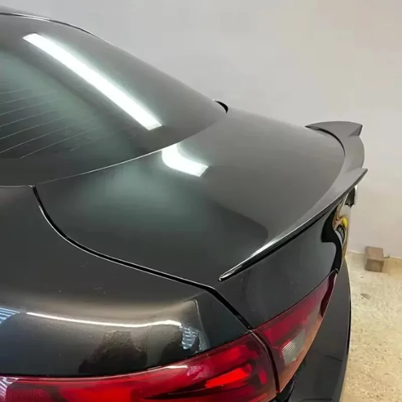 A Car Rear Trunk Roof Spoiler Wings For Alfa Romeo Giulia Sedan 2015-2023 Tail Trunk Wing Top Spoiler Wing Kit Protector Upgrade