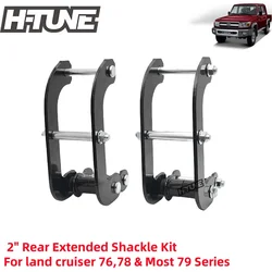 4x4 Suspension Leaf Spring Rear Comfort G-Shackles 2