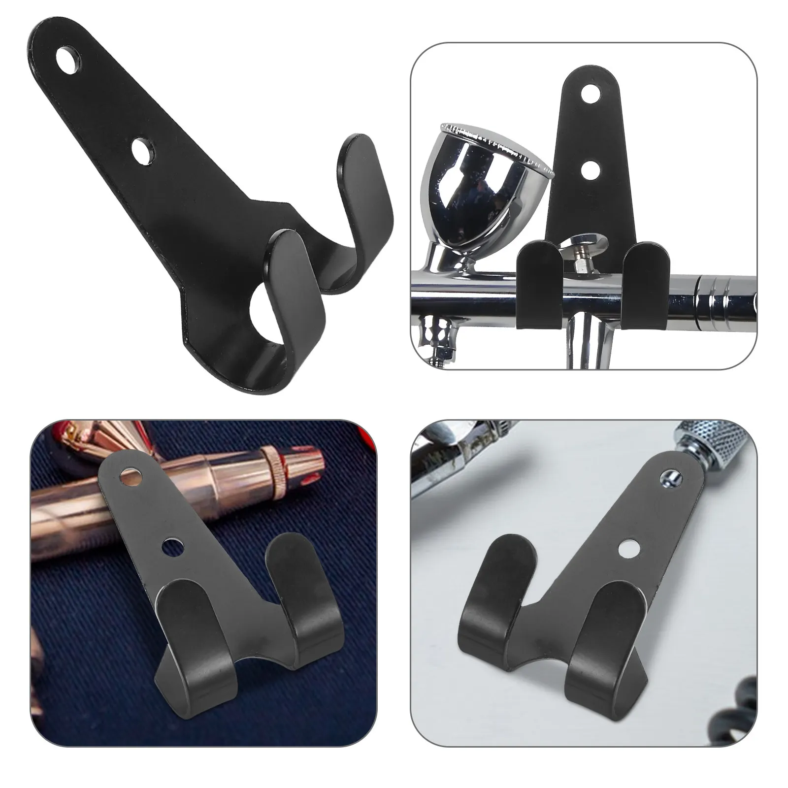 Airbrush Pen Holder Spray Airbrush Stand Automotive Paint Supplies Holder Stable Tool Organizer Garage Storage Rack