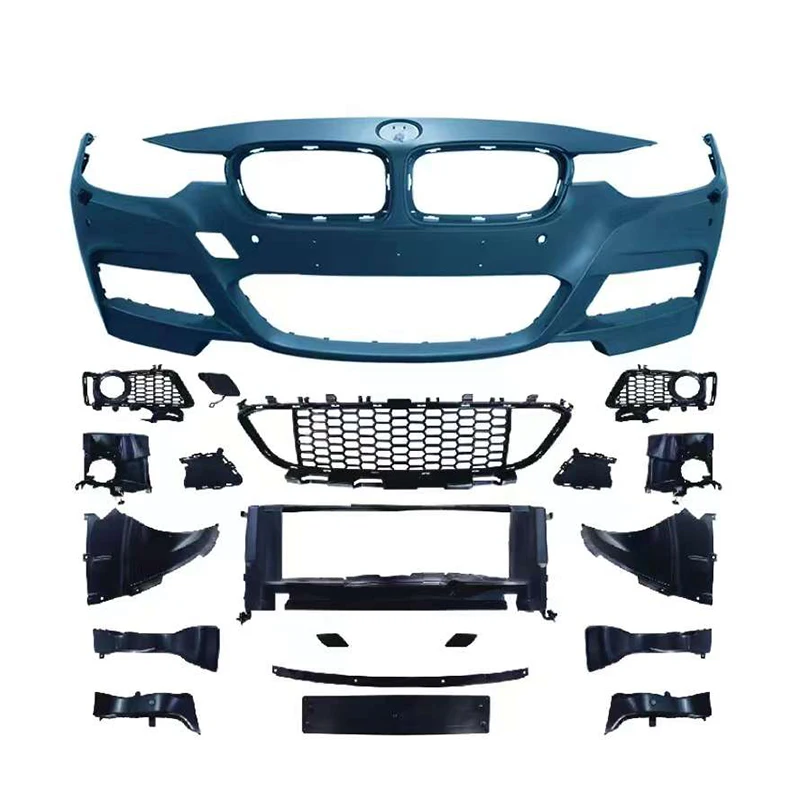 

M-tech F30 Body Kit for 3 Series 12-18 F30 Upgrade to M-tech Front Bumper Rear Bumper Side Skirt Grille F30 MT BODYKIT