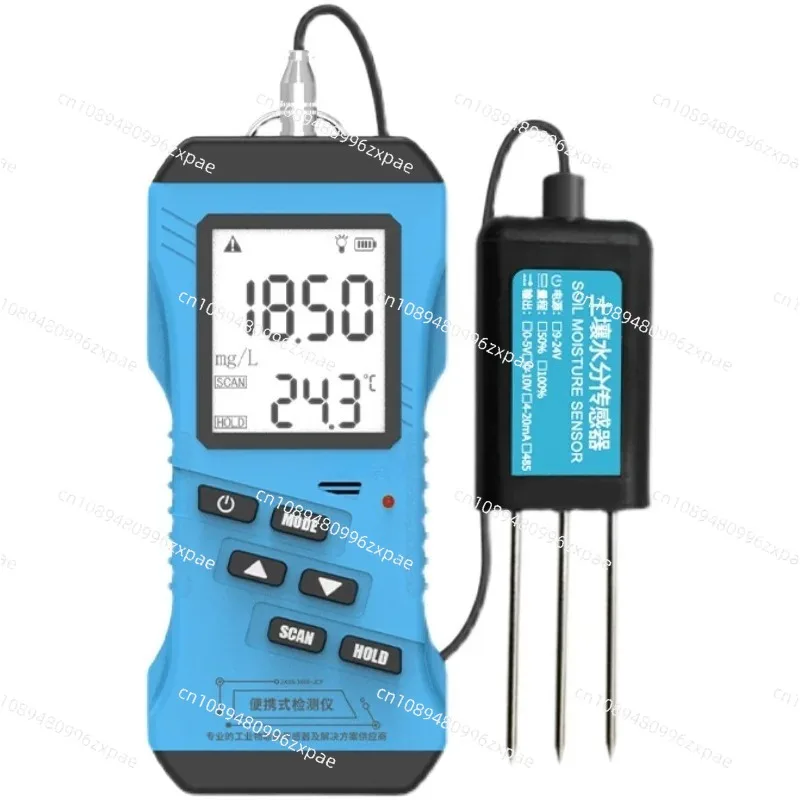 6 in 1 Rapid Soil Detector Meter Nitrogen Phosphorus Potassium pH Humidity Moisture  Detector EC Meter