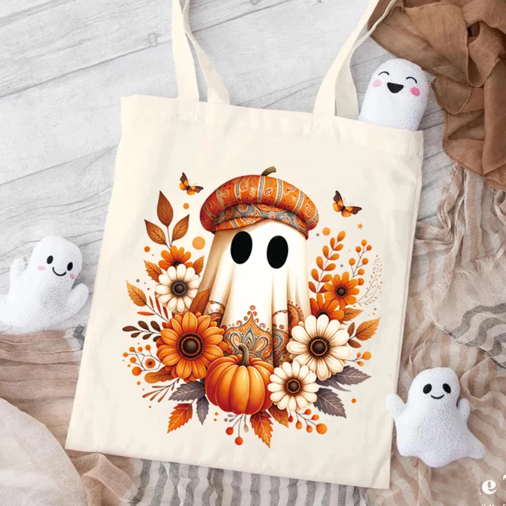 Halloween series plant flower imps heat transfer hot stamping paste suitable for DIY washable ironing accessories heat transfer