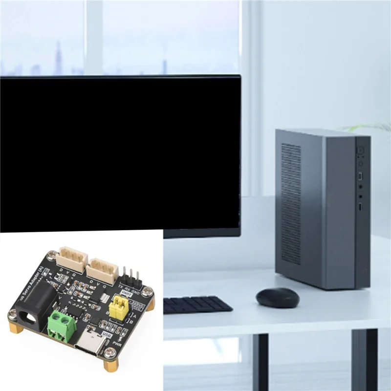 【UITLIJK】2X seriële bus servodriverkaart integreert servovoeding en servocontroller voor Raspberry Pi/voor Arduino/ESP3