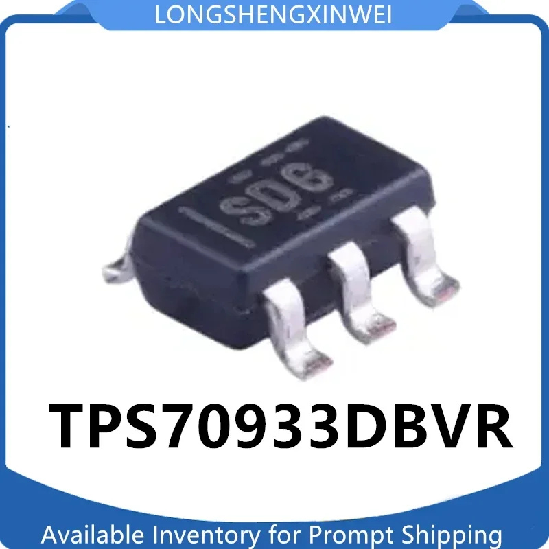 1PCS TPS70933DBVR Screen Printed SDG LDO Linear Regulator Chip Packaging SOT23-5 New Original Packaging