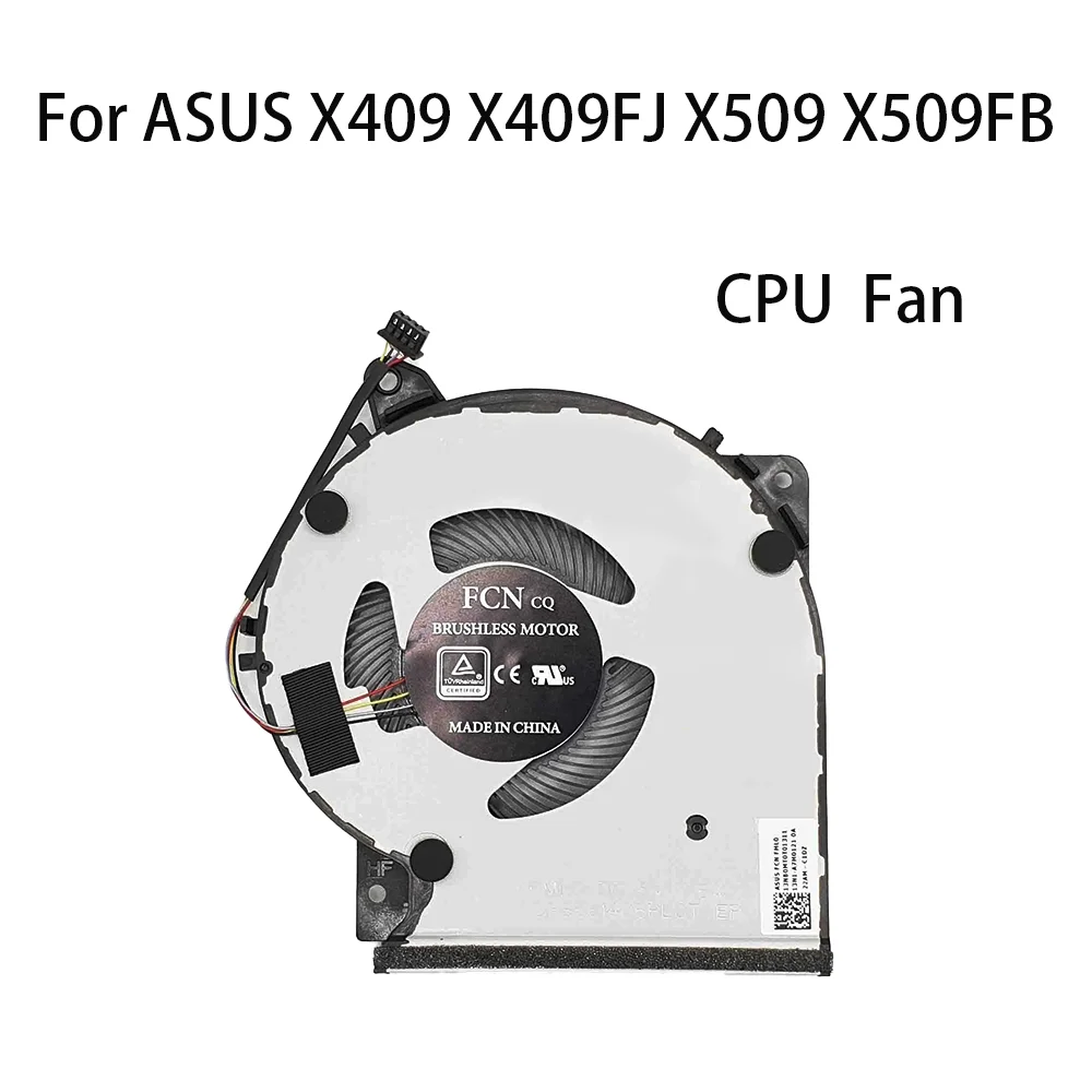 

cooling Fan For ASUS X409 X409F X409FA X409FJ X509 X509FB A509FB DFS561405PL0T FLM0 DC 5V 0.5A