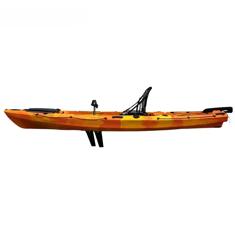 12.5Ft Pedal  L Plastic Fishing Rotomolded Kayak Hard Professional