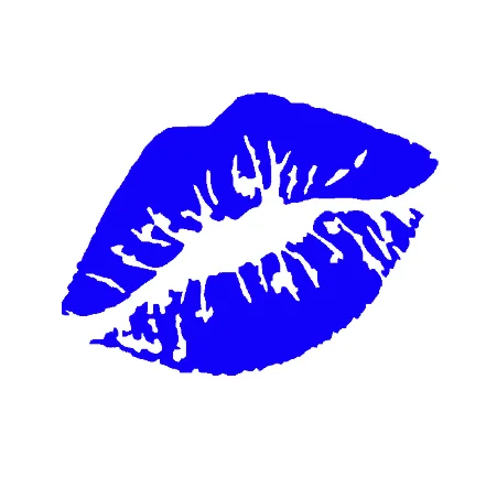 Car Sticker Kiss Lips Car Body Windows Bumper Windshield Car Motorcycle Decoration Waterproof Automobiles Decoration Accessories