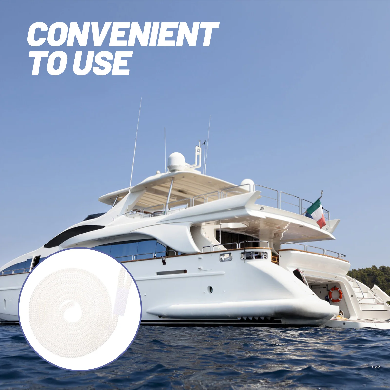 

Marine Boat Fending Rope Durable PP Protective Line for Ship Rail Cleat Boat Accessories Line Rope for Fending Board