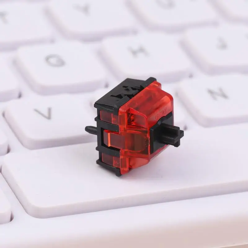 

Высококачественные переключатели Geonworks Raptor HE V2 с эффектом Холла, предварительно смазанные, 1/3/5 шт., для магнитных клавиатур Wooting