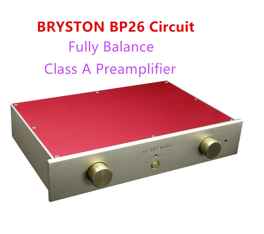 

Refer BRYSTON BP26 Circuit Fully Balance Class A Preamplifier With Remote Control 3 Single-ended Inputs. 1Balanced Input