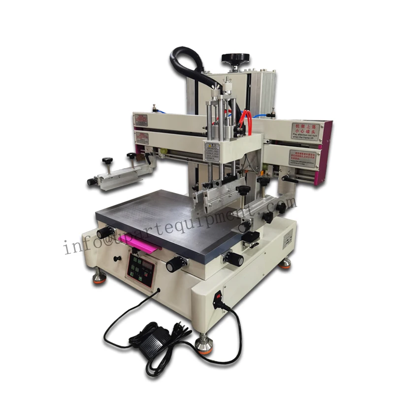 Small Automatic Flat Silk Screen Printing Machine/Cheap Screen Printer