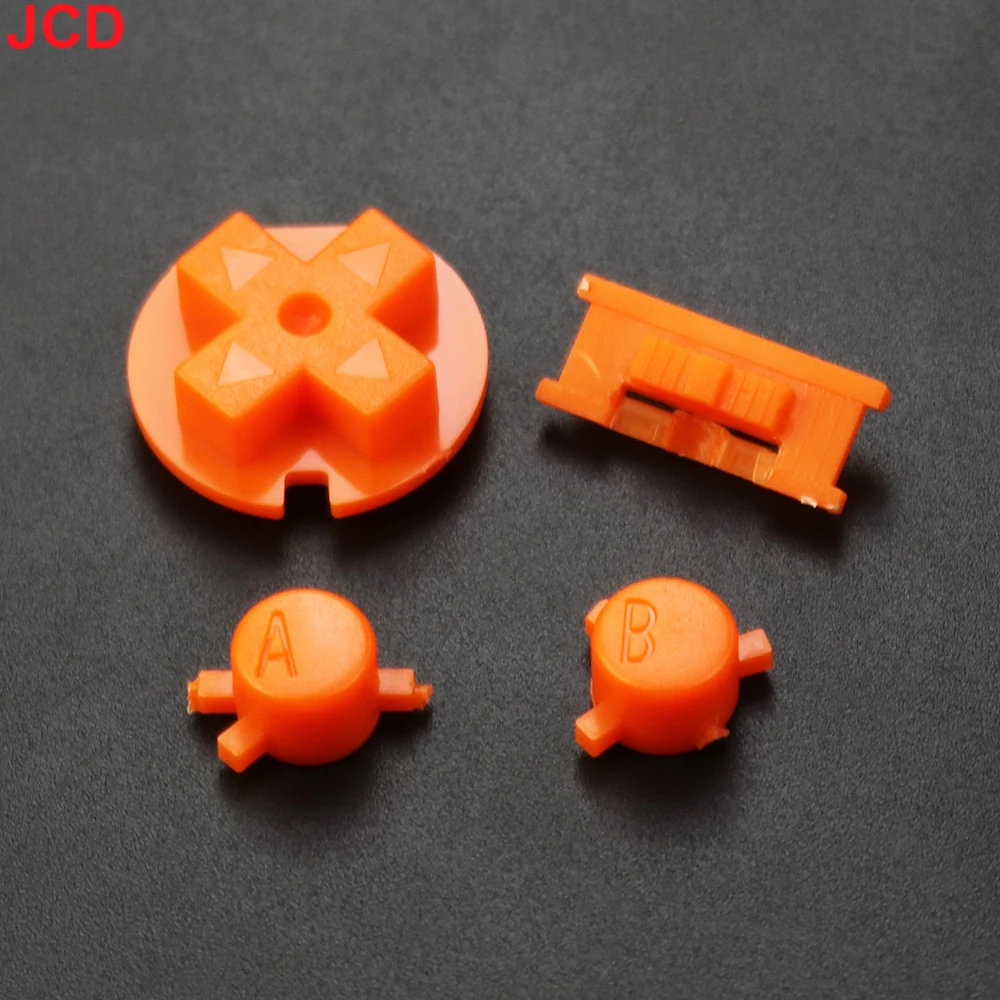 JCD 1 Set Geeignet für Game Boy Color Tastengehäuse für GBC Farbtasten GBC Spiel Ersatz-Tasten-Kit DIY Farbe