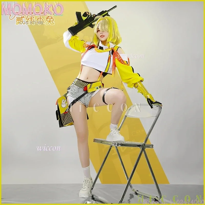 zizi 2025 Elegg Nikke Goddess of Victory Cosplay disfraz adulto Default Outfit Uniforms Women Sexy Clothes Halloween Game