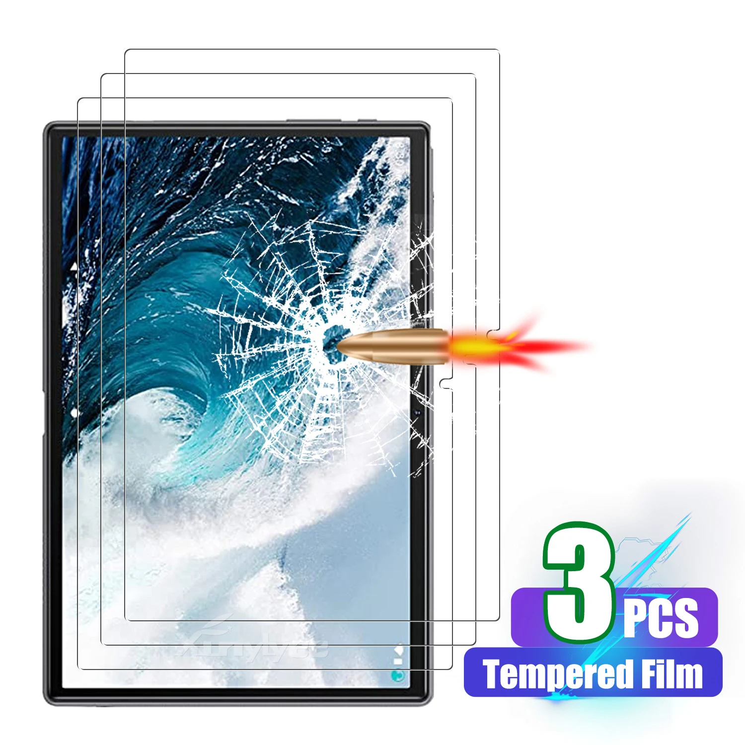 For YESTEL T5 Screen Protector HD Clear Protective Film Tempered Glass for YESTEL T5 10.1 Inch Easy Installation