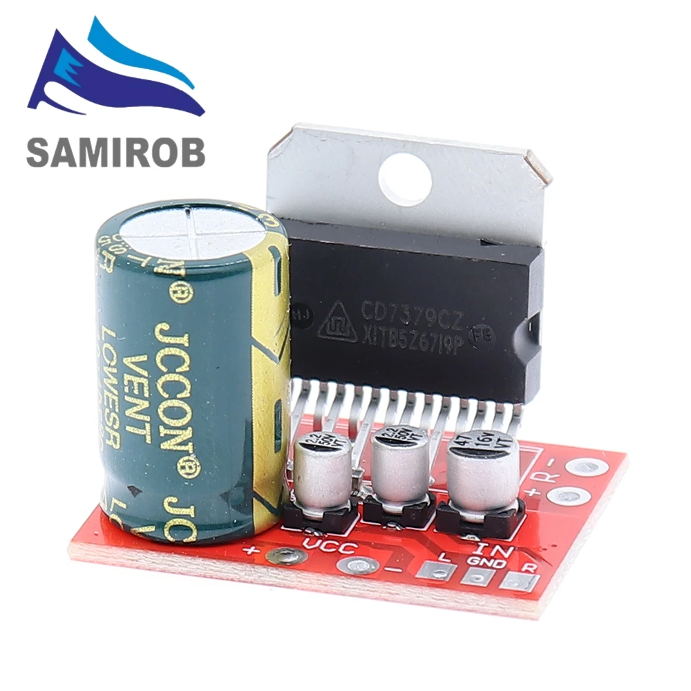 3PCS เครื่องขยายเสียง Amplificador CD7379 TDA7379 เครื่องขยายเสียง 38W X 2 DC สเตอริโอ Amp Dual channel high power สเตอริโอ
