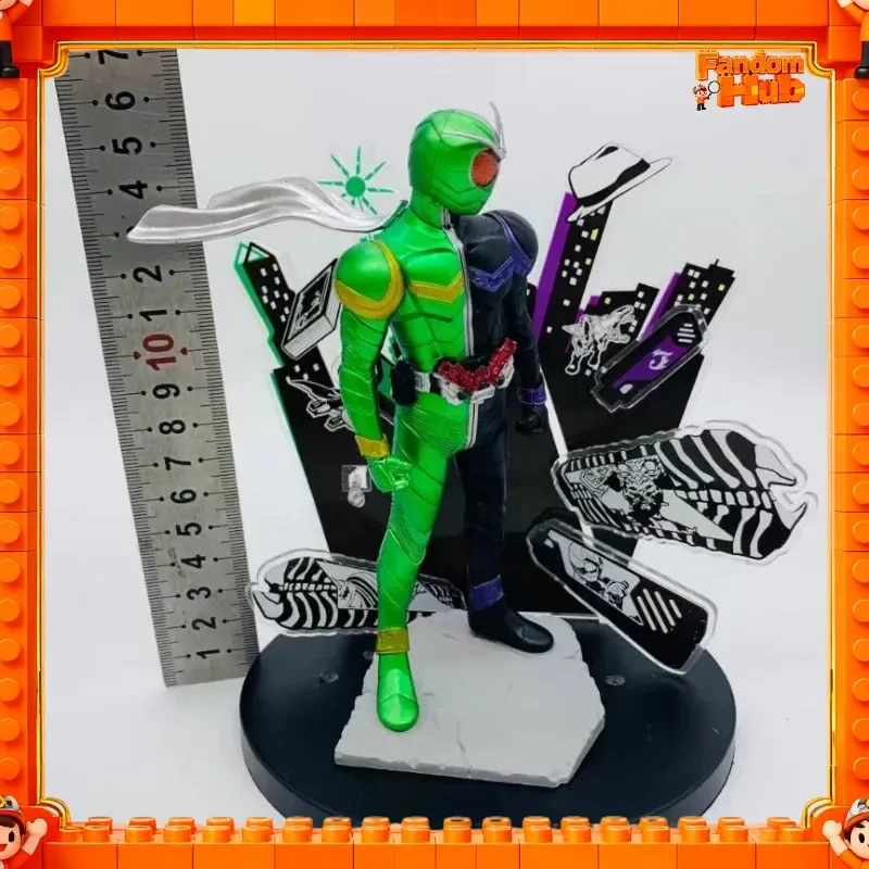 

Genuine BANDAI Ichiban Kuji - Kamen Rider W Prize Figure (Joker & Cyclone Joker) Model Toy Gift For Fans
