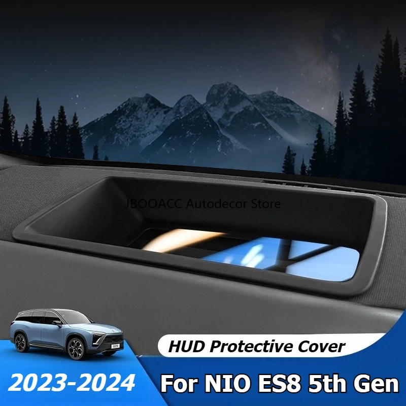 

For NIO ES8 5th Gen 2023 2024 HUD Protective Cover Arc Shield Head-up Display Protective Cover HUD Dust Cover Interior Decor