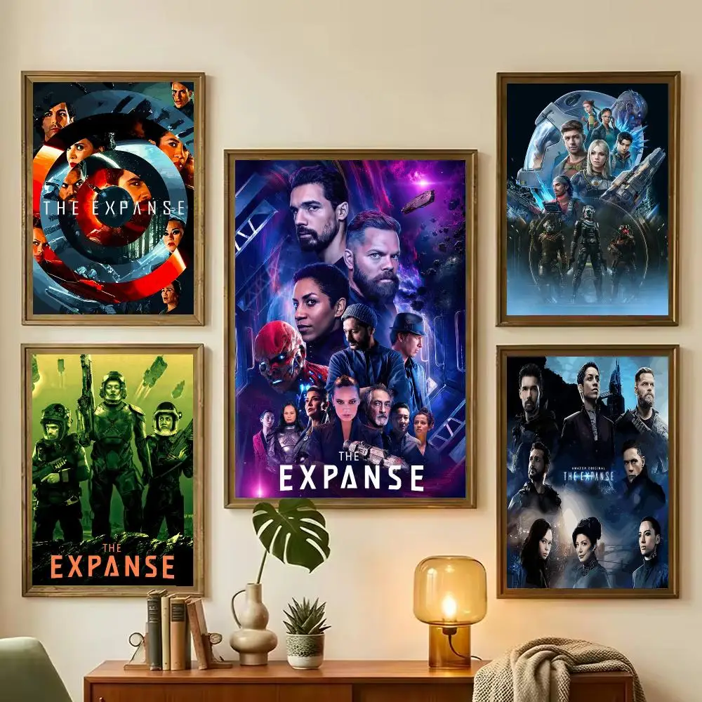 TV Series The Expanse Painting Calligraphy Stylish Canvas Poster Wall Art for Living Room Bedroom Office Home Decor