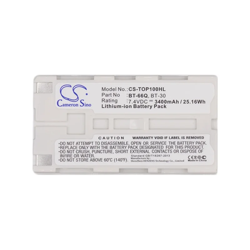 

Equipment, Survey, Test Battery For Hioki Z1007 Sokkia BT-66Q Topcon BT-30 BT-62Q BT65Q BT66Q LR8410 LR8510 LR8511 SHC250