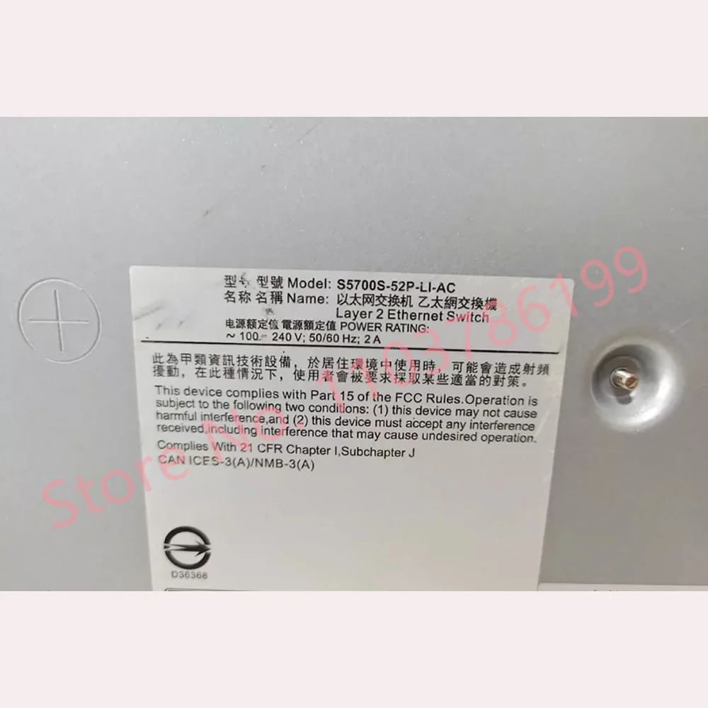 

S5700S-52P-LI-AC For HUAWEI 48 port Gigabit Ethernet 4-port SFP Optical Port Network Switch