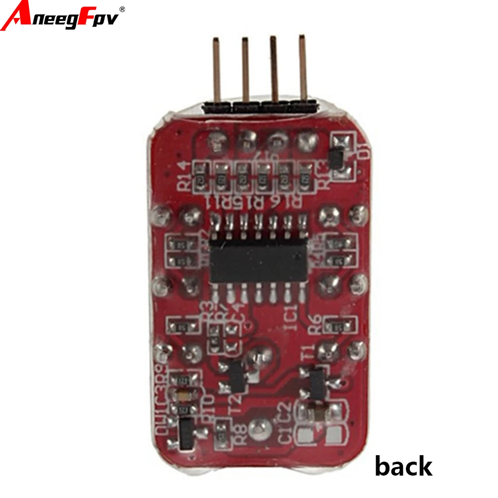 Aneegfpv 1/2 pces 11.1v-7.4v 2s-3s célula lipo bateria alarme de baixa tensão campainha alto-falante indicador led dropship
