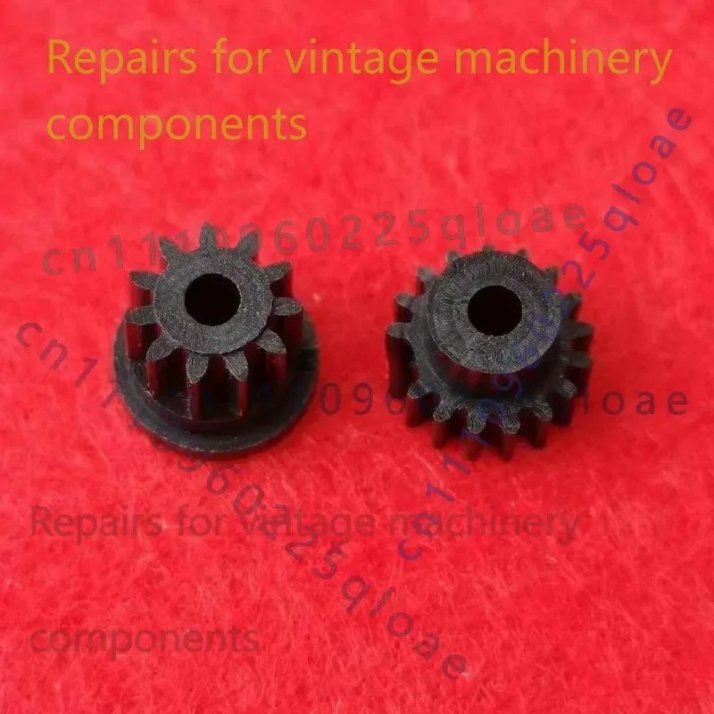 2 pièces pour lecteur de cassette VICTOR, jeu d'engrenages d'entraînement 17T 11T, pièces de rechange mécaniques pour enregistreur à cassette vintage