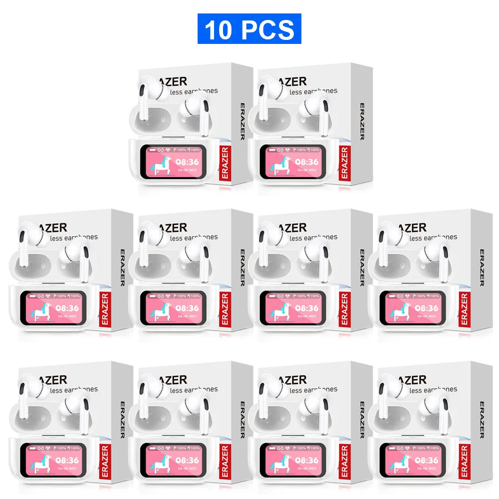 ERAZER Original Wireless Bluetooth Earphones HiFi Headphones HD Stereo Waterproof Earbuds Touch Screen With ANC Noise Reduction