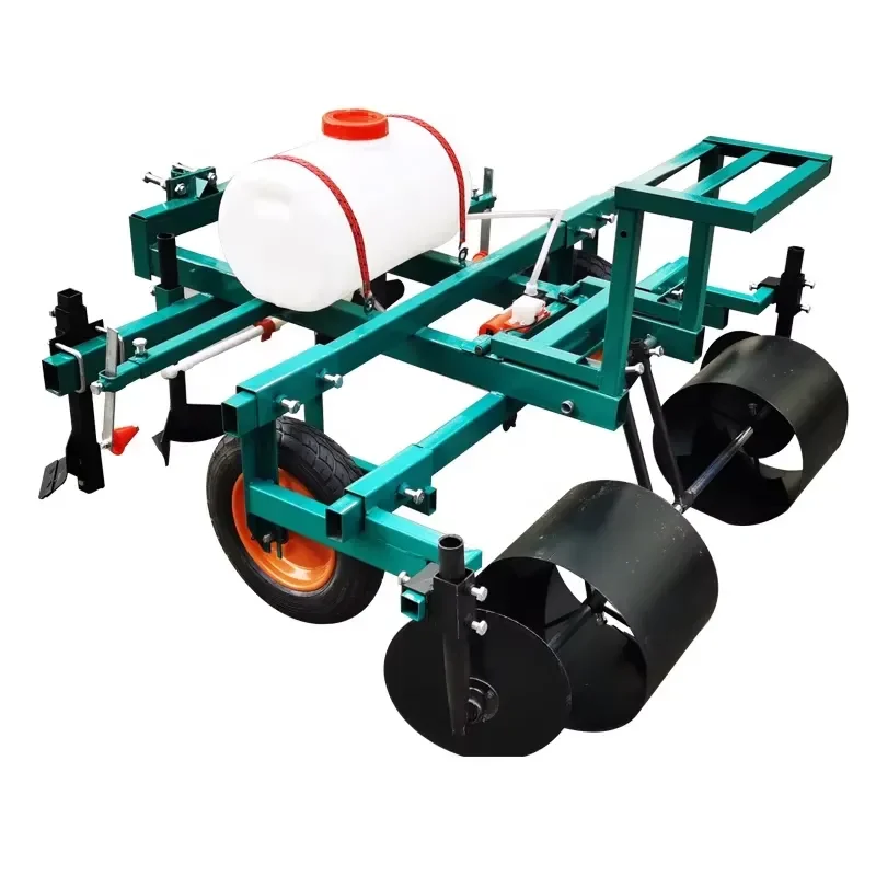 New Plastic Film Covering and Laminating Four-wheel Hand-held Film Laminating Machine With Disc Plastic Film Drip Irrigation