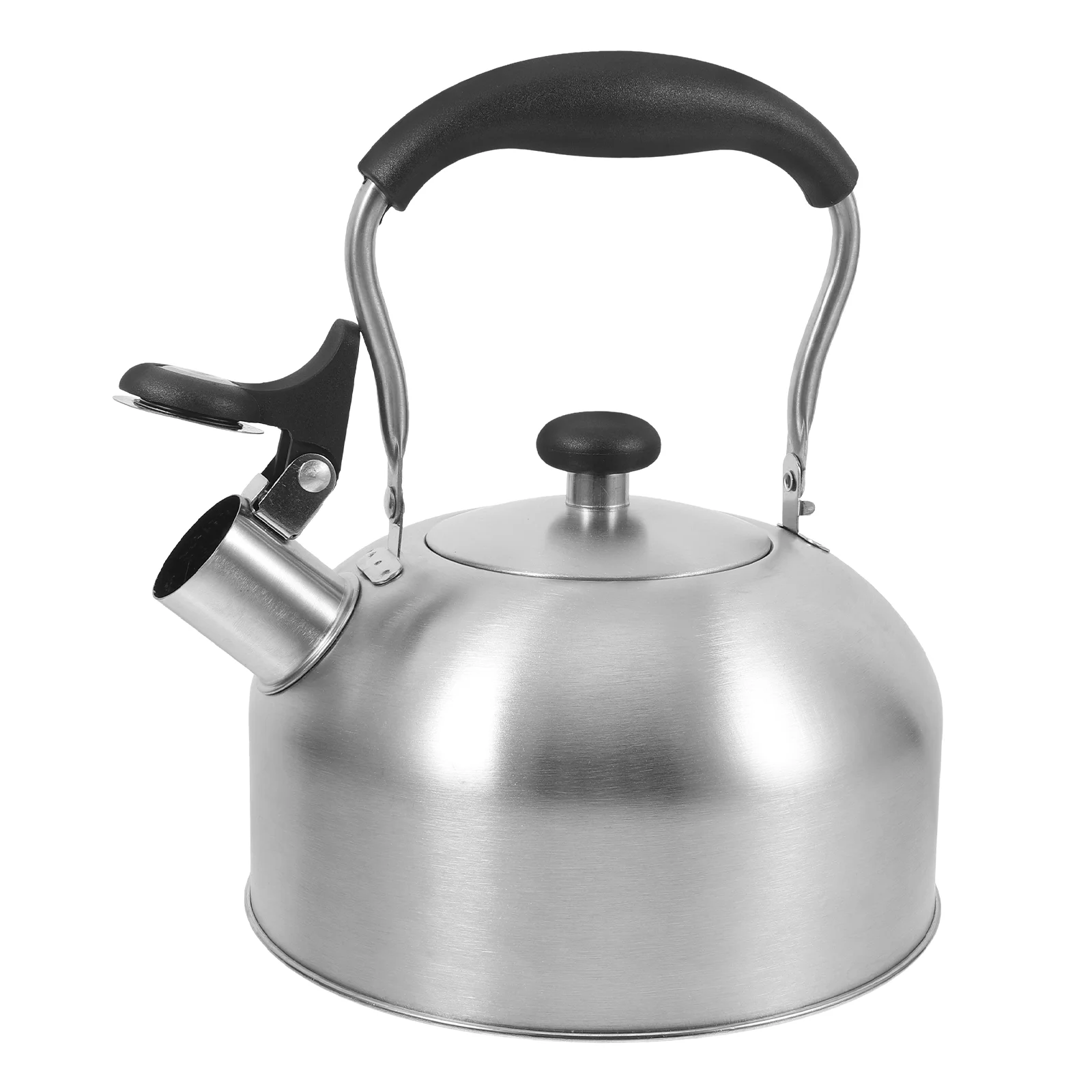 

Whistle Kettle Stove Top Coffee Pot Chantal Tea Stainless Steel Pod Maker for Checkered Gas Stoves Teapot