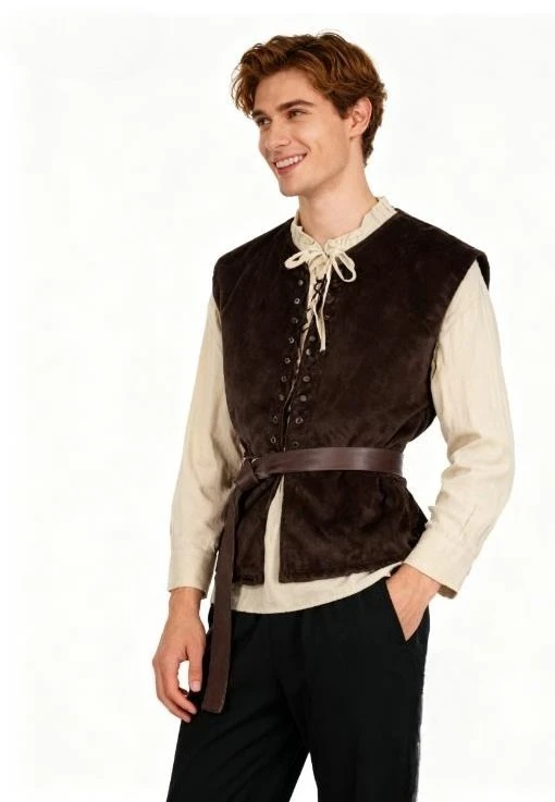 

Pirate Pants for Men Cosplay Renaissance Medieval Gothic Pants Pirate Civilian Clothing European Colonial Poor Cosplay Clothes