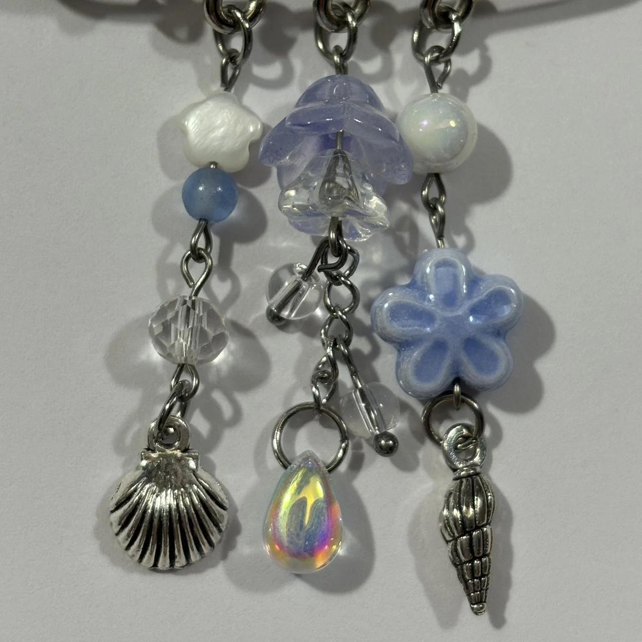 handmade jellyfish inspired bag pincharm