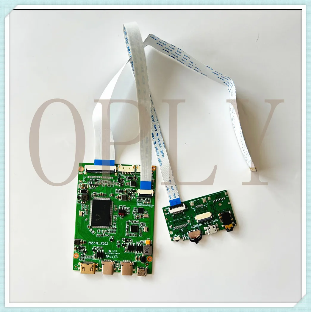 EDP Controllor board 2 TYPE C Mini HDMI-compatible for NE156FHM LP140WH2 NE156FHM-NZ4 1920x1080 LED panel screen kit DIY monitor