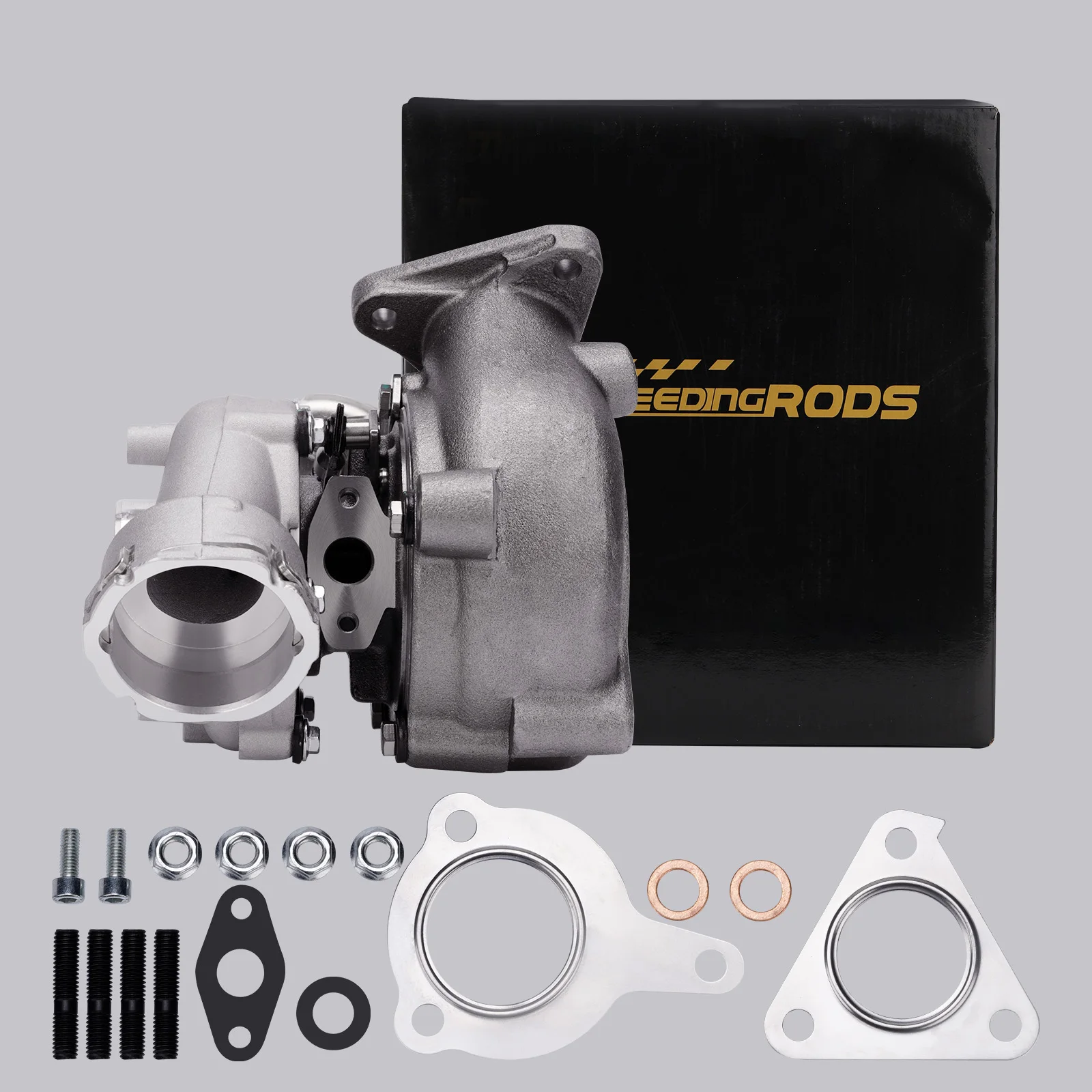 Turbocharger + Teamp Sensor For Audi A6 Vw Passat 2.0tdi Gt1749v Type + Gasket 758219-5003S 758219-0003