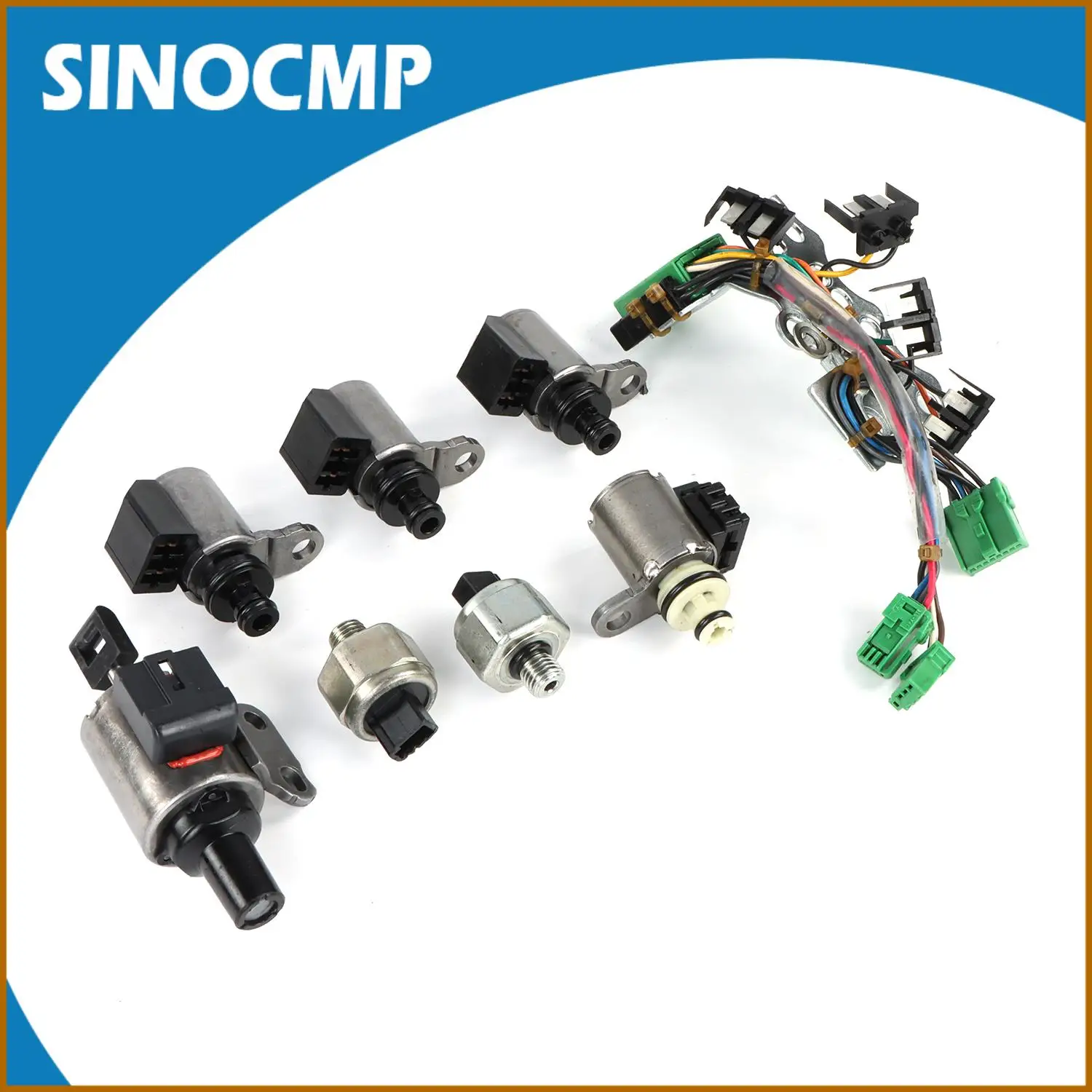 

1set CVT Transmissions Valve Body Solenoids JF011E RE0F10A F1CJA for Nissan Altima Rogue Sentra Dodge Caliber L4 2.5L