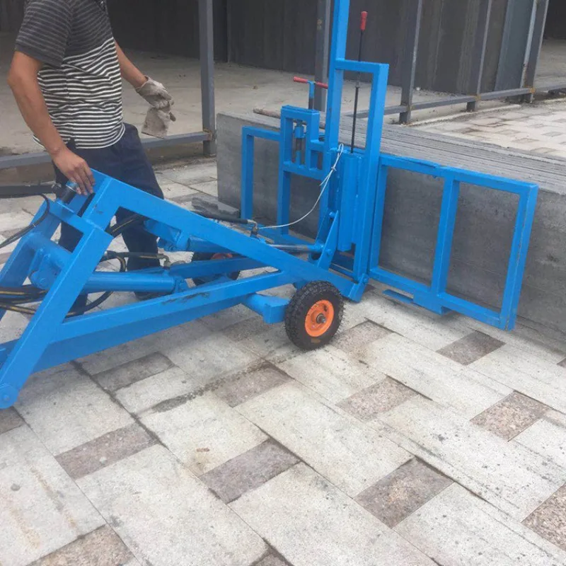 Building construction wall panel installation machine 360 degree rotating sound insulation wall panel erector