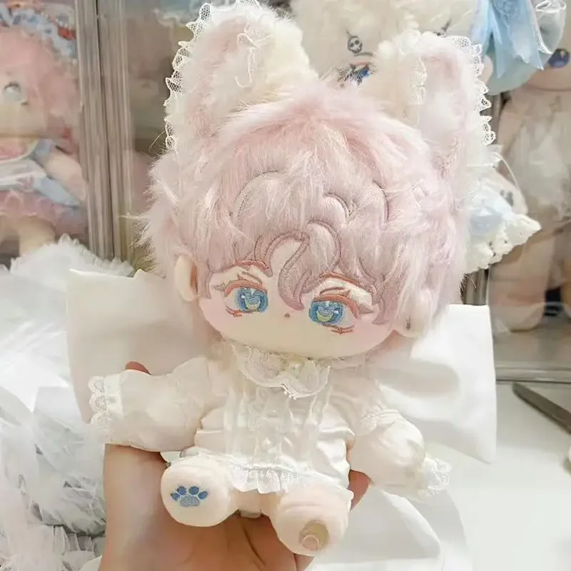 Kawaii Plüsch Baumwoll puppe Idol gefüllt Super Star Figur Puppen niedlichen fetten Körper Kirschblüten Mädchen Puppe kann Kleidung Geschenk ändern