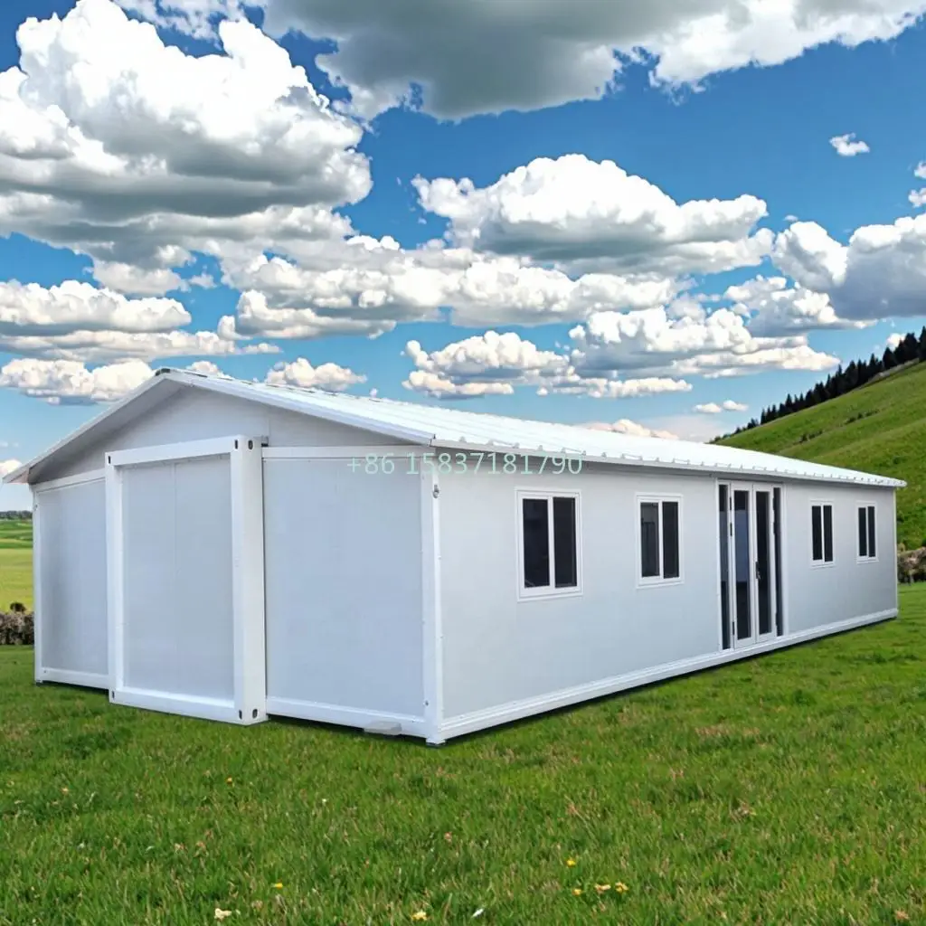 Casa Contenedor Expandible de 20 pies, Casa Prefabricada, Mini Casa, Casa Contenedor Expandible Estándar para Australia