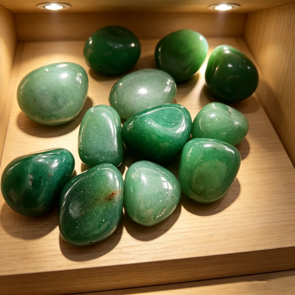 Natural Green Aventurine Crystal Quartz Lucky Stones Raw Rough Mineral Healing Crystals Gem Specimens Collectible Home Decor