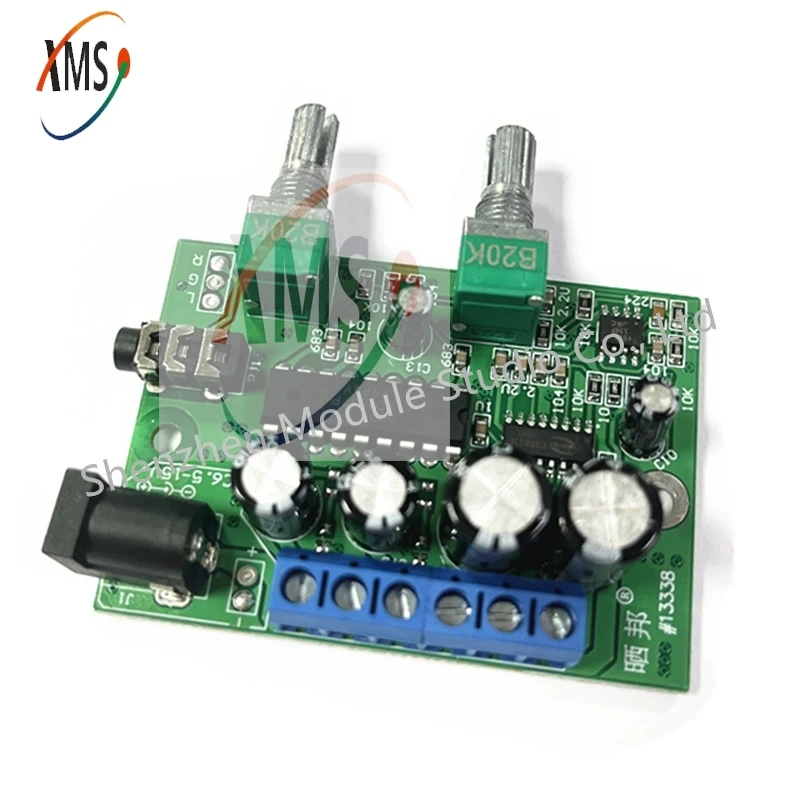 1pcs TDA2030 2.1 Subwoofer Amplifier Audio board 6W*2+25W Mini Bass Amplifier HIFI YD1517P for 4-6 inch 40W SubWoofer Speaker