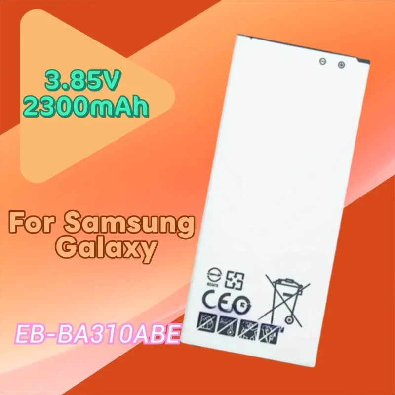 

New Replacement Battery EB-BA310ABE 3.85V 2300mAh for Samsung Galaxy A3(2016) A310 A310M A310Y SM-A310F A500 A510 A520 A520F