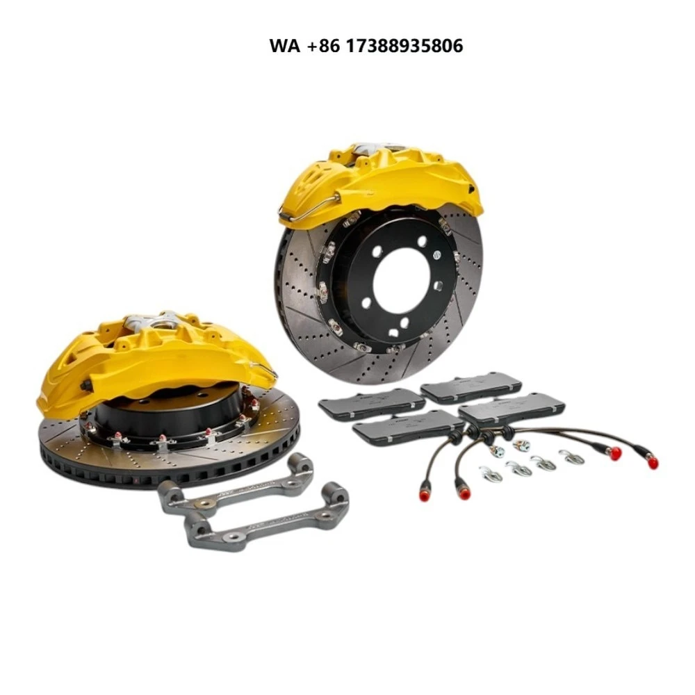 Icooh IC6 High Performance Bright Red Six Piston Brake Caliper TY3 Lined Ventilated Disc for Renault Arkana