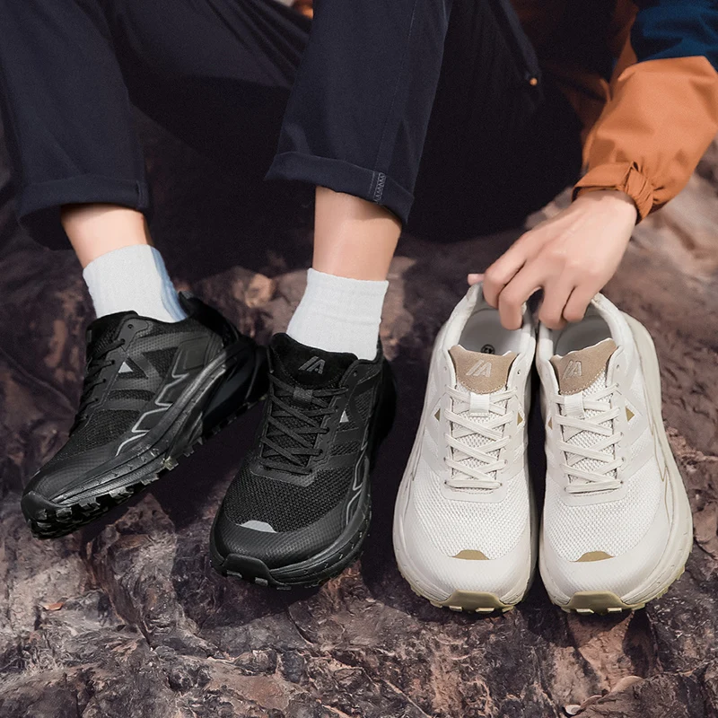 

Мужская уличная прогулочная горная обувь для мужчин, удобные дышащие кроссовки, легкие нескользящие кроссовки для бега по пересеченной местности