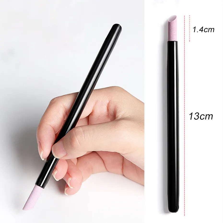 5 Stück Quarz-Stift Nagel haut entferner Pusher profession elle Pflege Nagellack Maniküre Stick Nagel feilen Zubehör Werkzeug